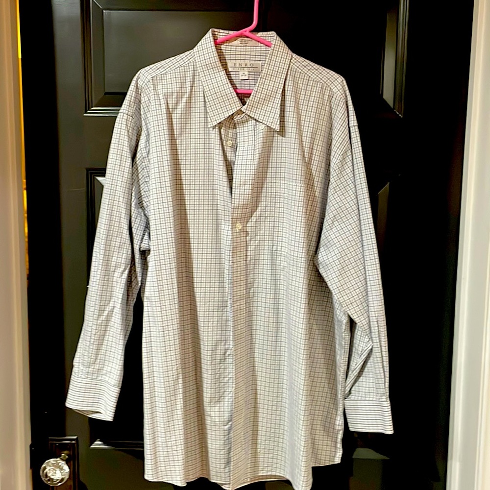 Blue/Black stripe dress shirt